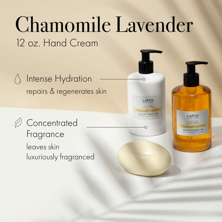 LAFCO New York Hand Cream (Chamomile Lavender, Master Bedroom - 12 oz)