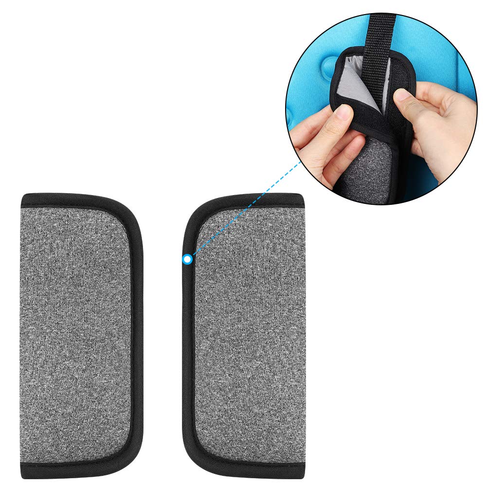 Accmor Car Seat Strap Covers for Baby Kids, Car Seat Strap Covers Shoulder Pads, Soft Seat Belt Covers for All Car Seats, Pushchair, Stroller