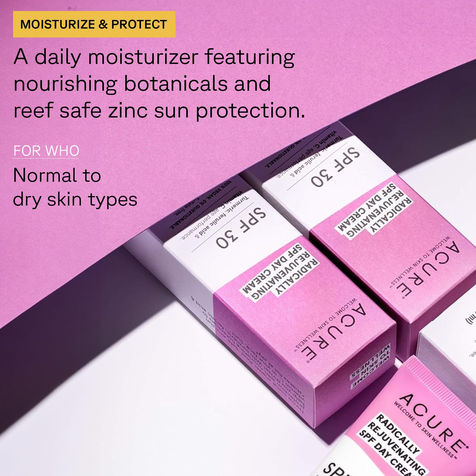 Acure Radically Rejuvenating Spf 30 Day Cream, 1.7 Ounce