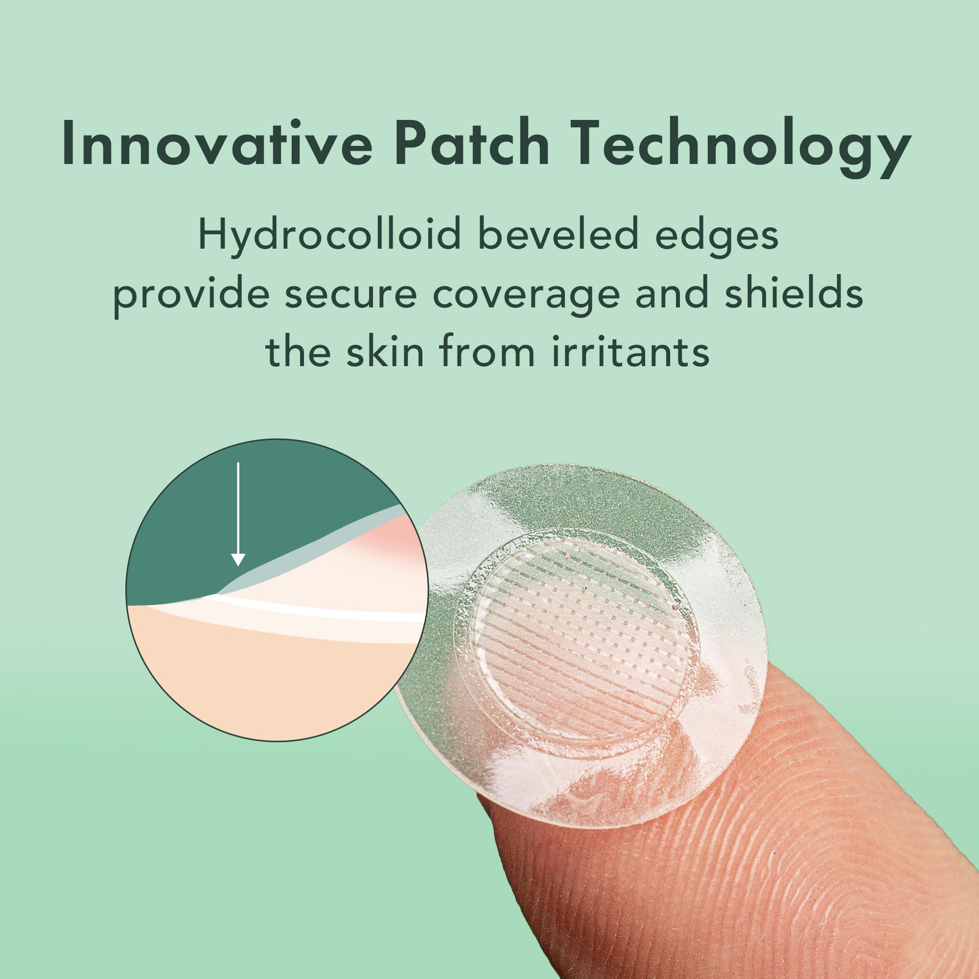 Rael Pimple Patches, Miracle Microcrystal Spot Cover - Hydrocolloid Acne Patches for Early Stage, with Tea Tree Oil, for All Skin Types, Vegan, Cruelty Free (36 Count)