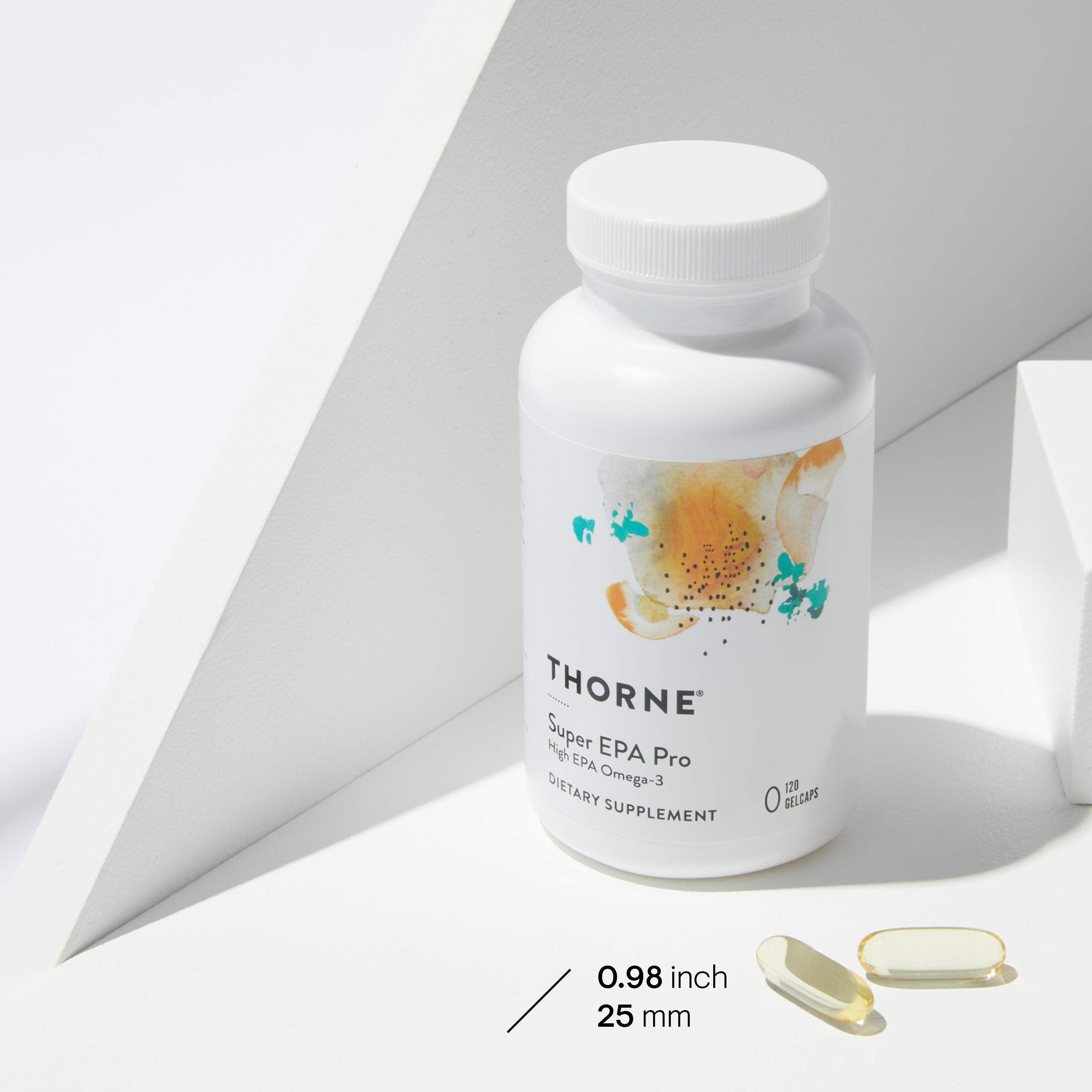 THORNE Super EPA Pro - Omega-3 Fish Oil - Promotes Blood Lipid Support - 1300mg EPA & 200mg DHA - 120 Gelcaps