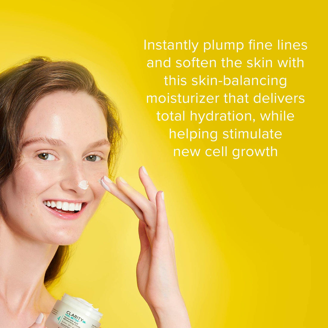 ClarityRx Feel Better Hyaluronic Acid Moisturizing Cream, 2 oz.