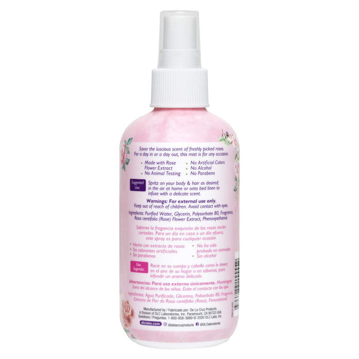 De La Cruz Rose Water Spray by De La Cruz