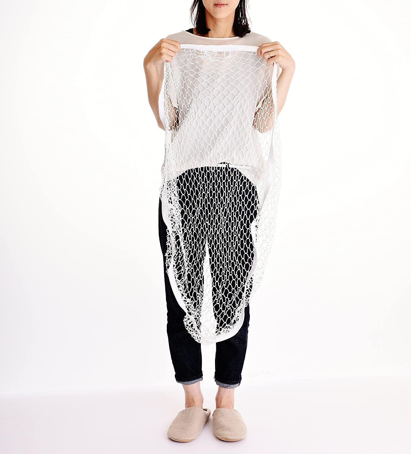 Baby Buddy Up and Away Kids Stuffed Animal Hammock Storage Organizer, Organizers and Storage for Baby Items, Display and Organize Children's Stuffed Animals, Stretches Up to 5 Feet, White, Pack of 1