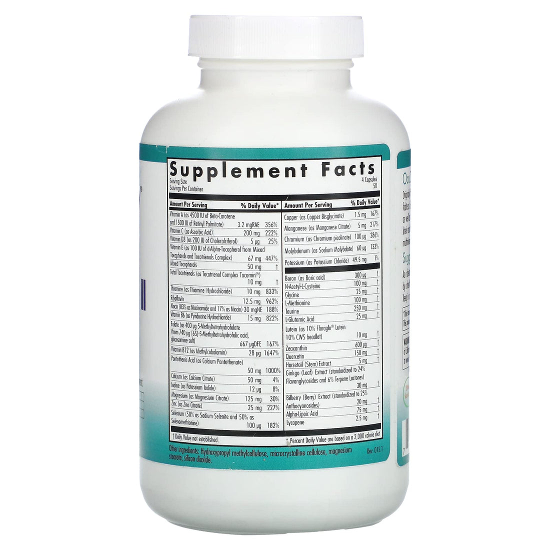 Nutricology Ocudyne II, Vegicaps, 200-Count