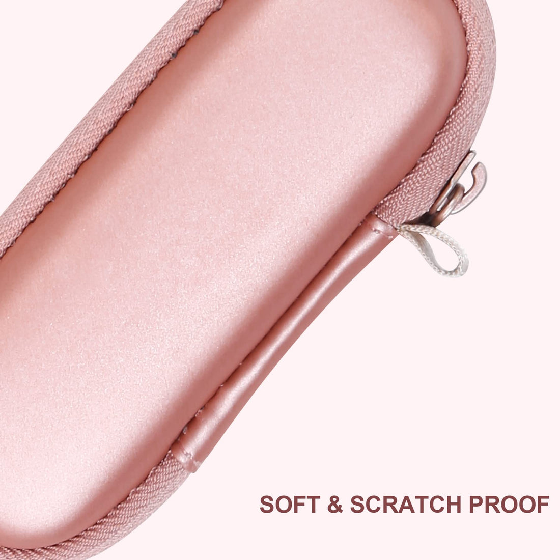 co2CREA Hard Case and Replacement Head Compatible with Finishing Touch Flawless Facial Hair Remover Electric Face Razor for Women (Rose Gold Case + Replacement Head)