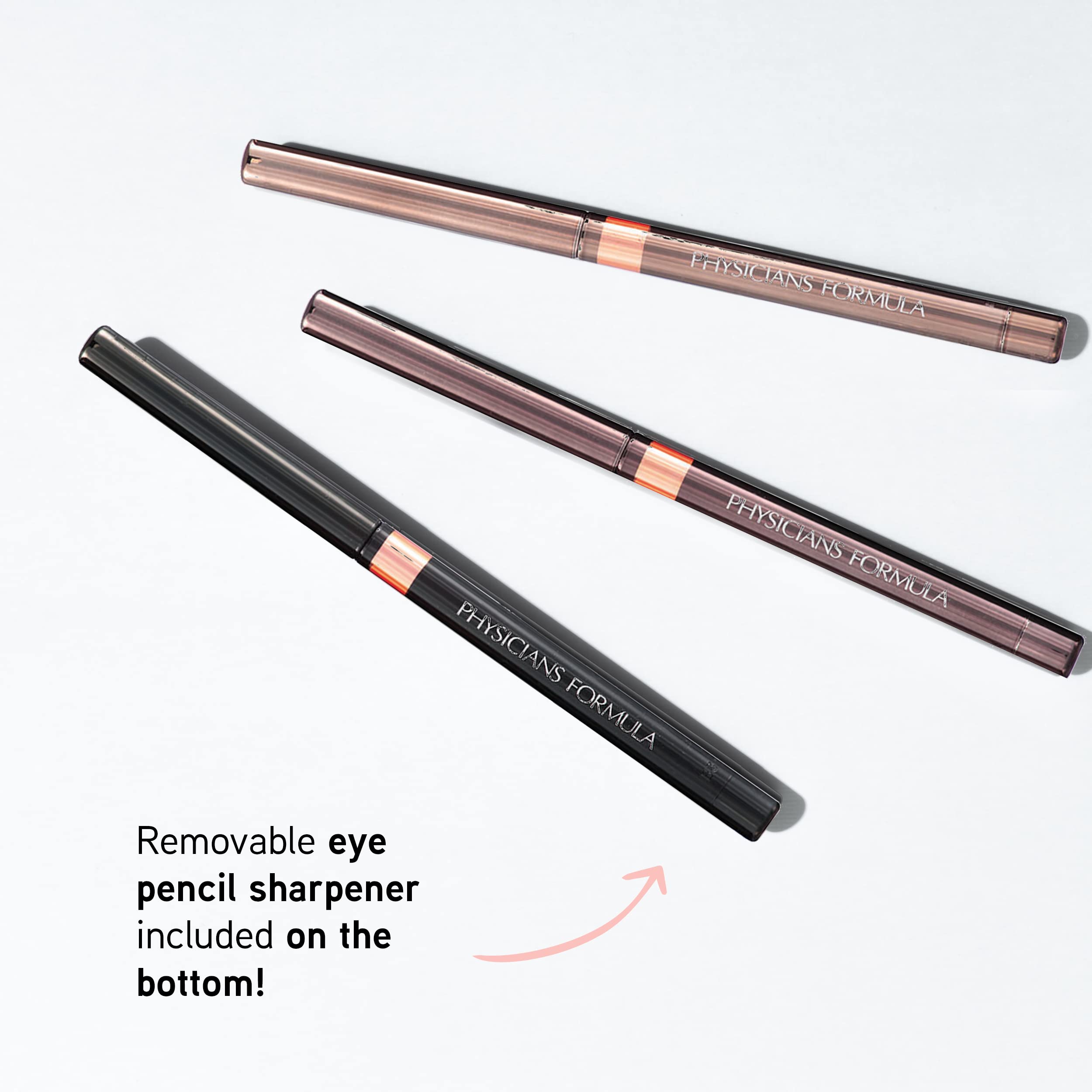 Physicians Formula Shimmer Strips Custom Eye Enhancing Eyeliner Trio - Nude Eyes, Multicolor, 7 g