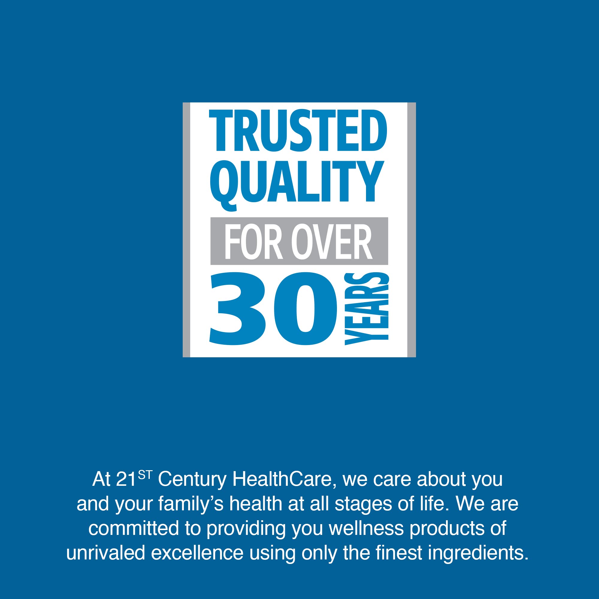 21st Century Sentry Senior Men 50Plus Tablets, White Unscented 100 Count