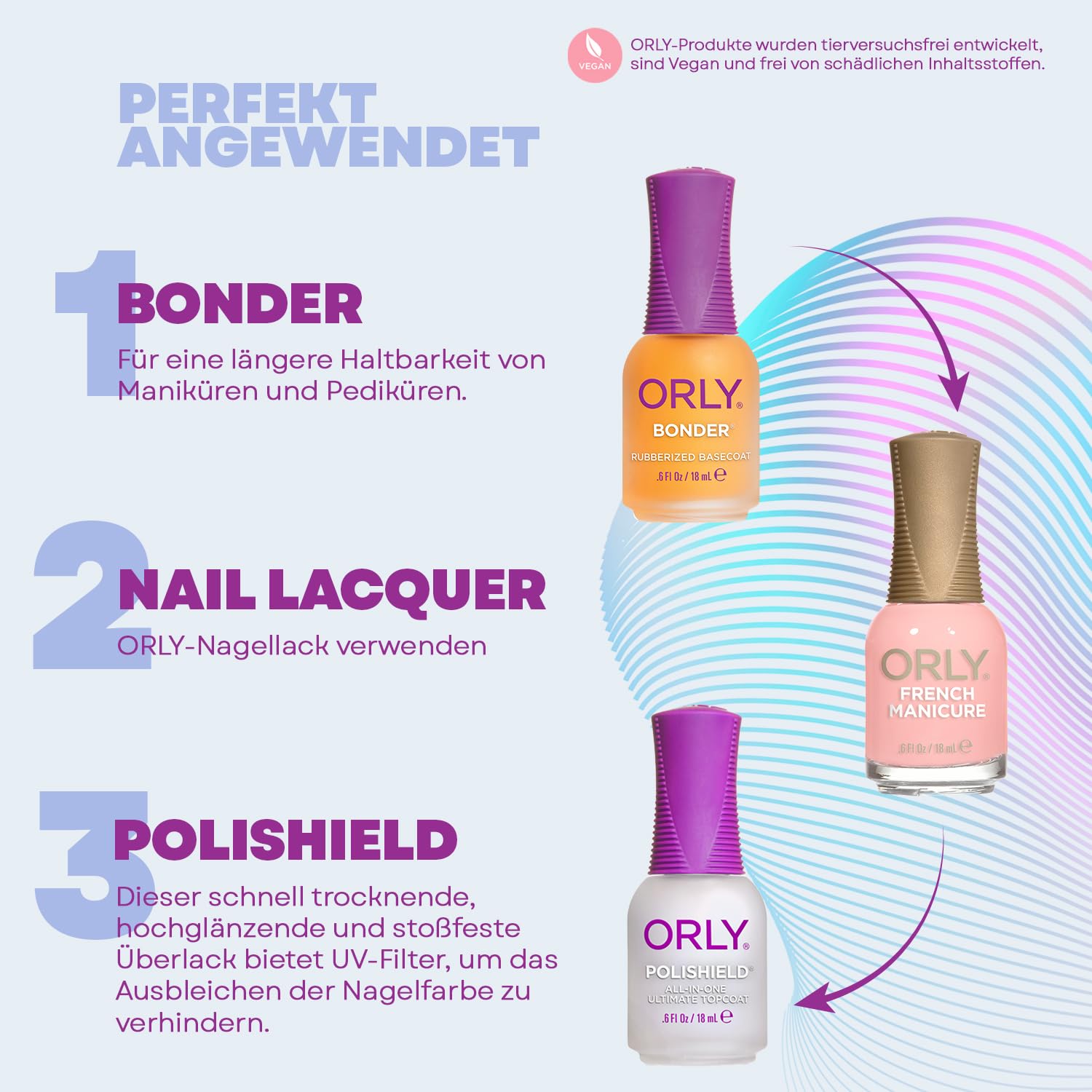 Orly Nail Lacquer, Rose Coloured Glasses, 18ml