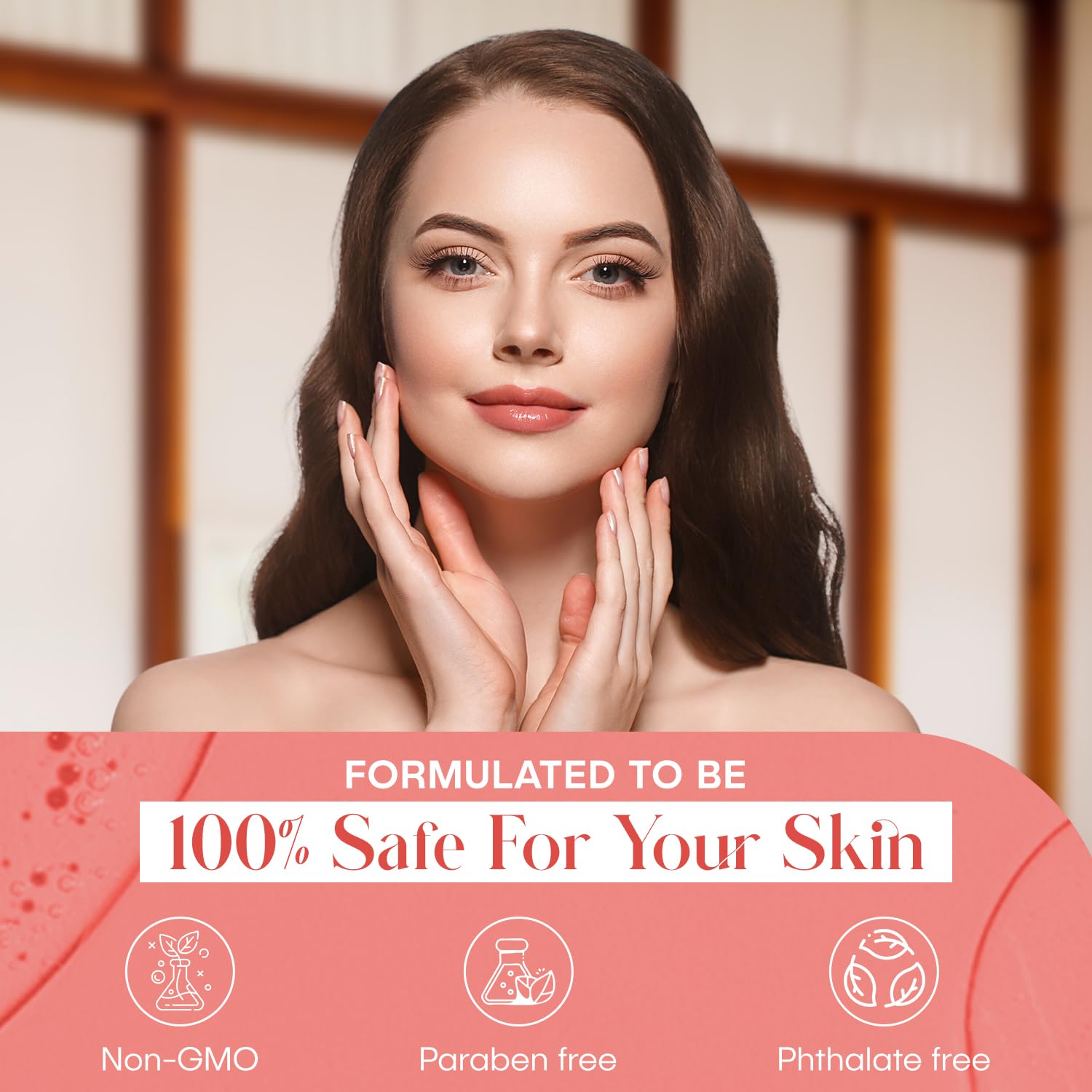 Radiant Beauty Hyaluronic Acid Facial Serum - Anti-Aging, Deep Hydration, Smooths & Cleanses - Salicylic Acid for Pore Cleansing - Dermatologist Tested, Korean Skin Care - 1.69 FL.OZ.