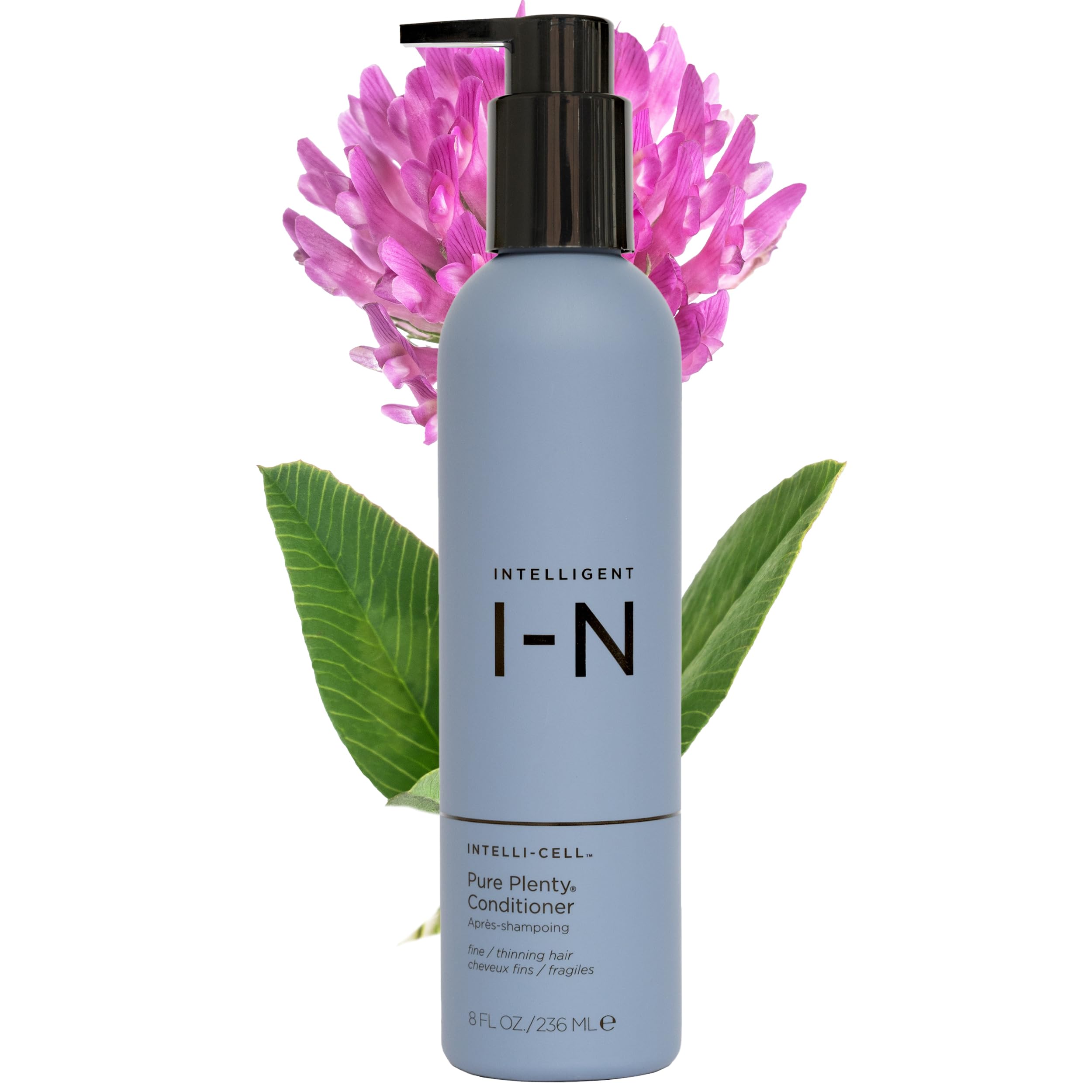 Pure Plenty Conditioner Boosts Volume and Shine for Fine, Thinning Hair, Organic Replenishing Formula, Vegan, 8.5 Oz