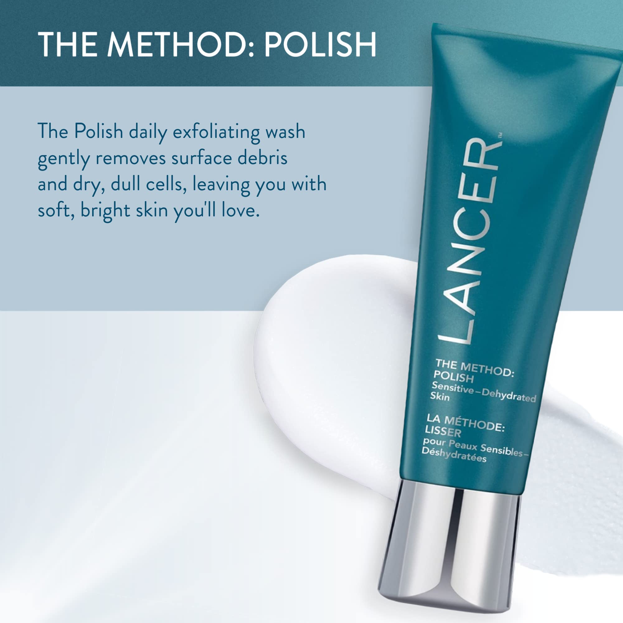 Lancer The Method Lisser Polish Sensitive, Dehydrated Skin Exfoliator
