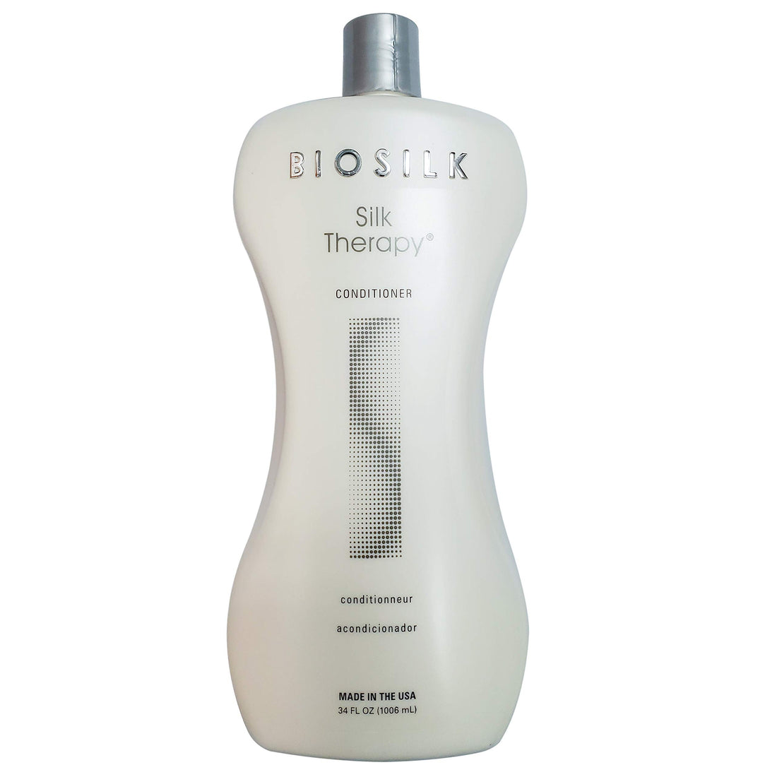 Biosilk Silk Therapy Shampoo and Conditioner 34oz with Two Pumps Bundle