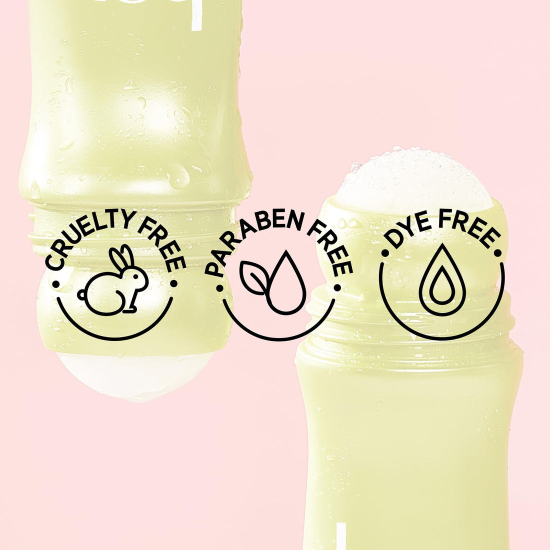 Ban Unscented 24-hour Invisible Antiperspirant, Roll-on Deodorant for Women and Men, Baking Soda Free, Hypoallergenic, For Sensitive Skin, Paraben Free, Cruelty Free, Sulfate Free, 3.5oz, 2-pack