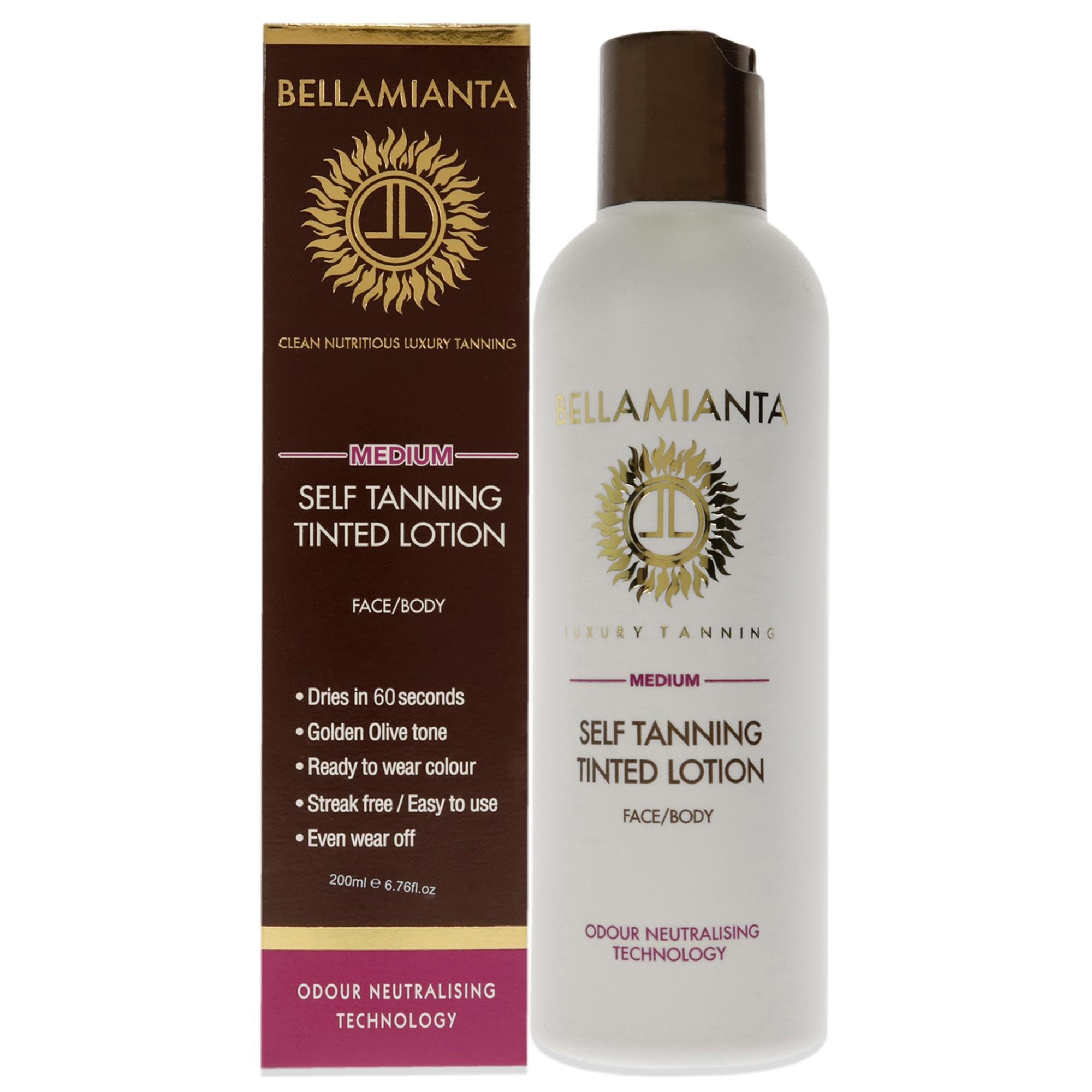 Bellamianta Self Tanning Tinted Lotion 200ml