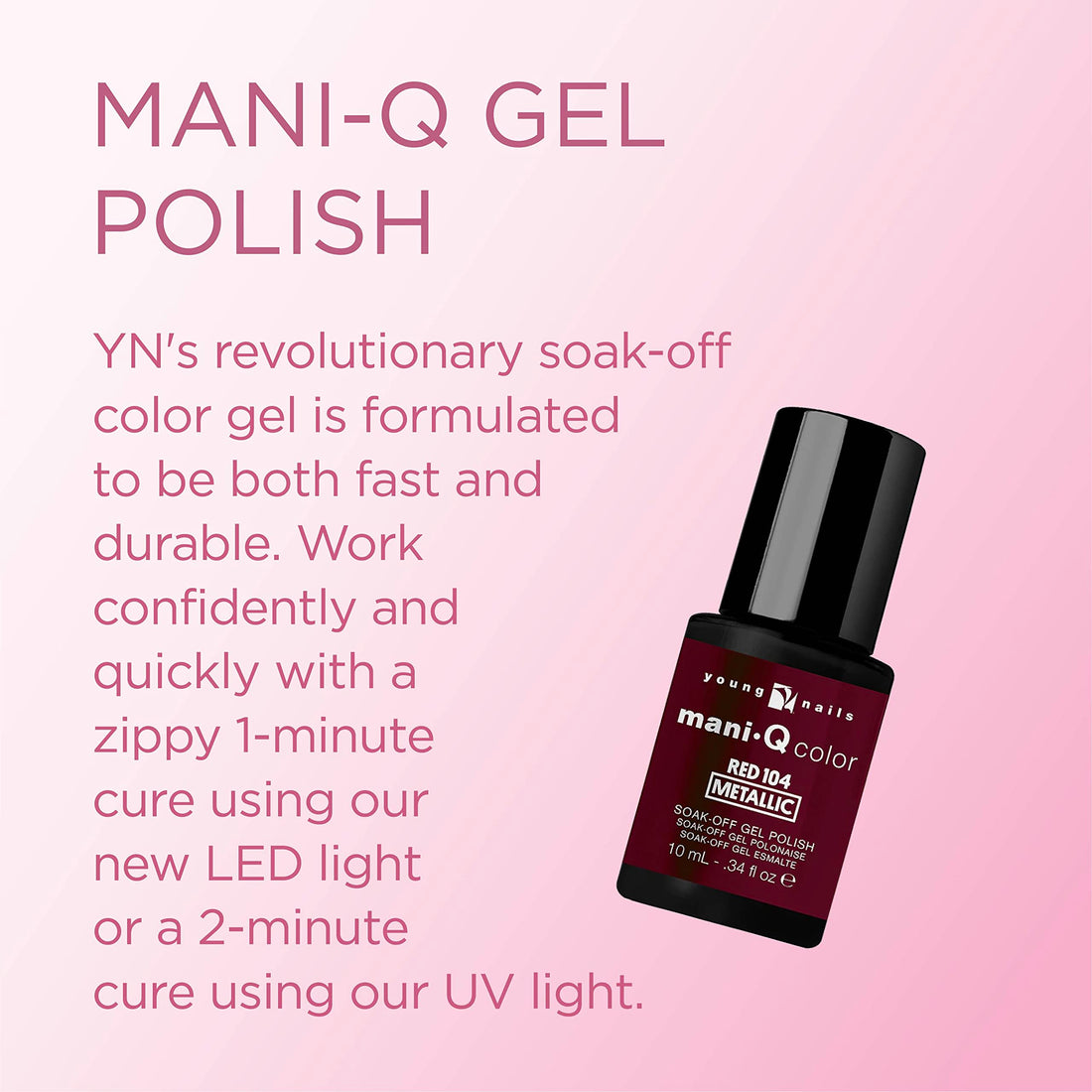 Young Nails Mani-Q Color, Red 104