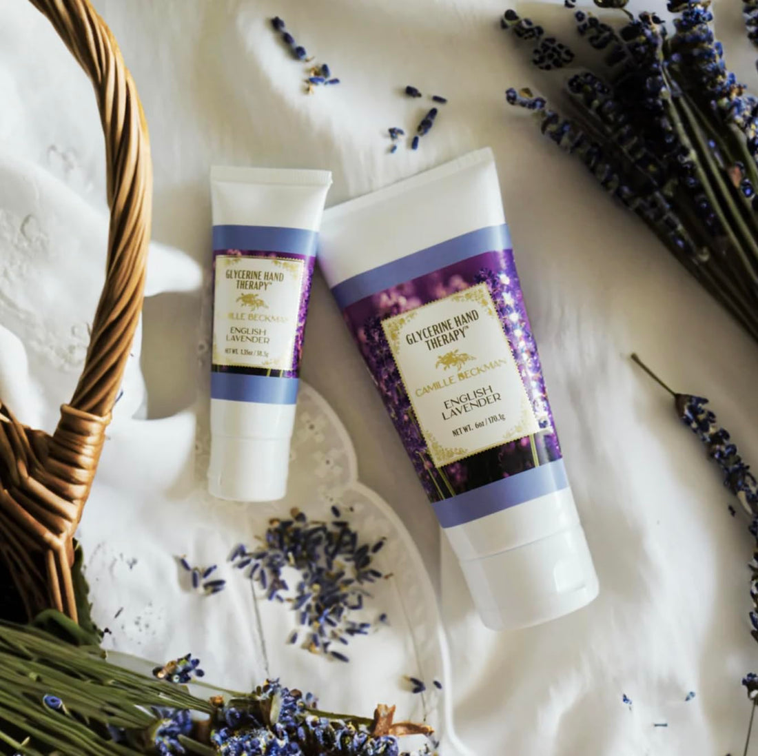 Camille Beckman Glycerin Hand Therapy, English Lavender, 1.35 Ounce by Camille Beckman