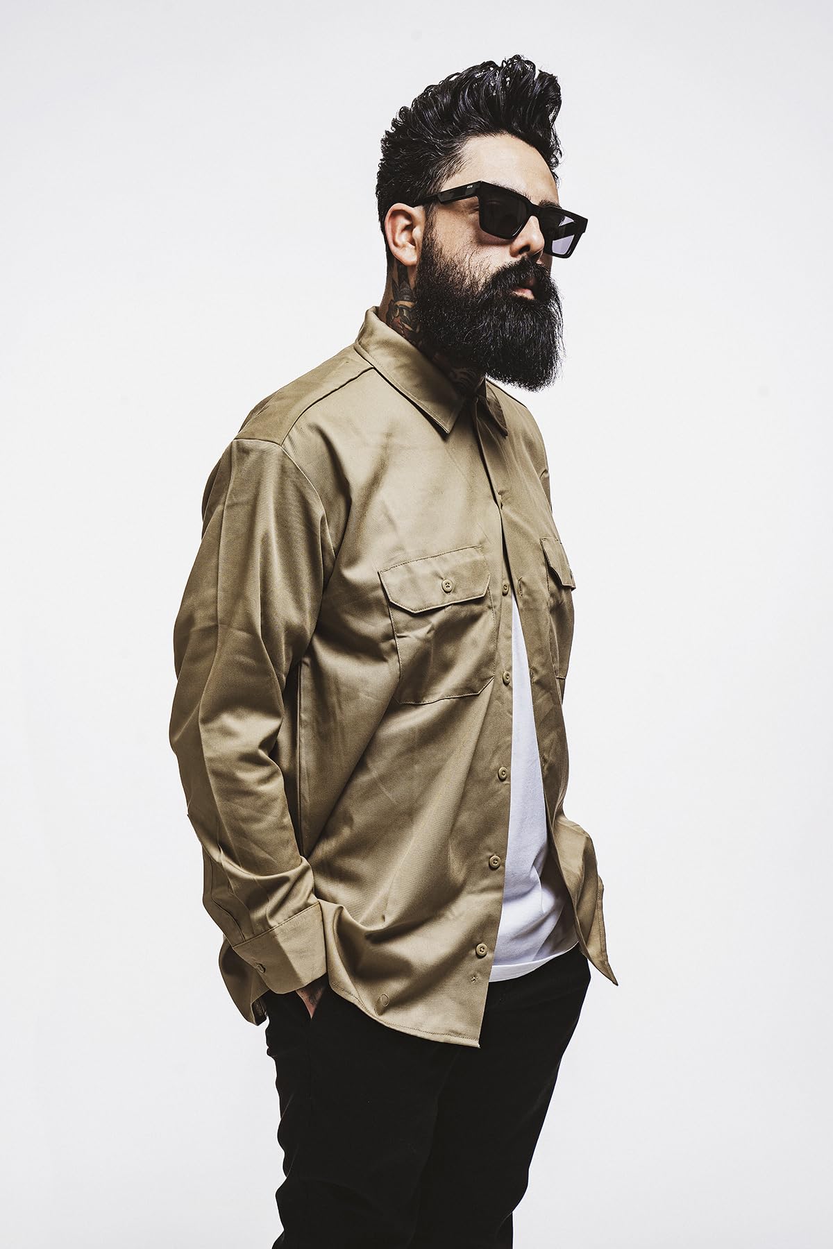 REUZEL - Wood and Spice Beard Balm For Men - Softens & Tames Rogue Hair - Adds Fullness & Reduces Itching - 1.3 oz