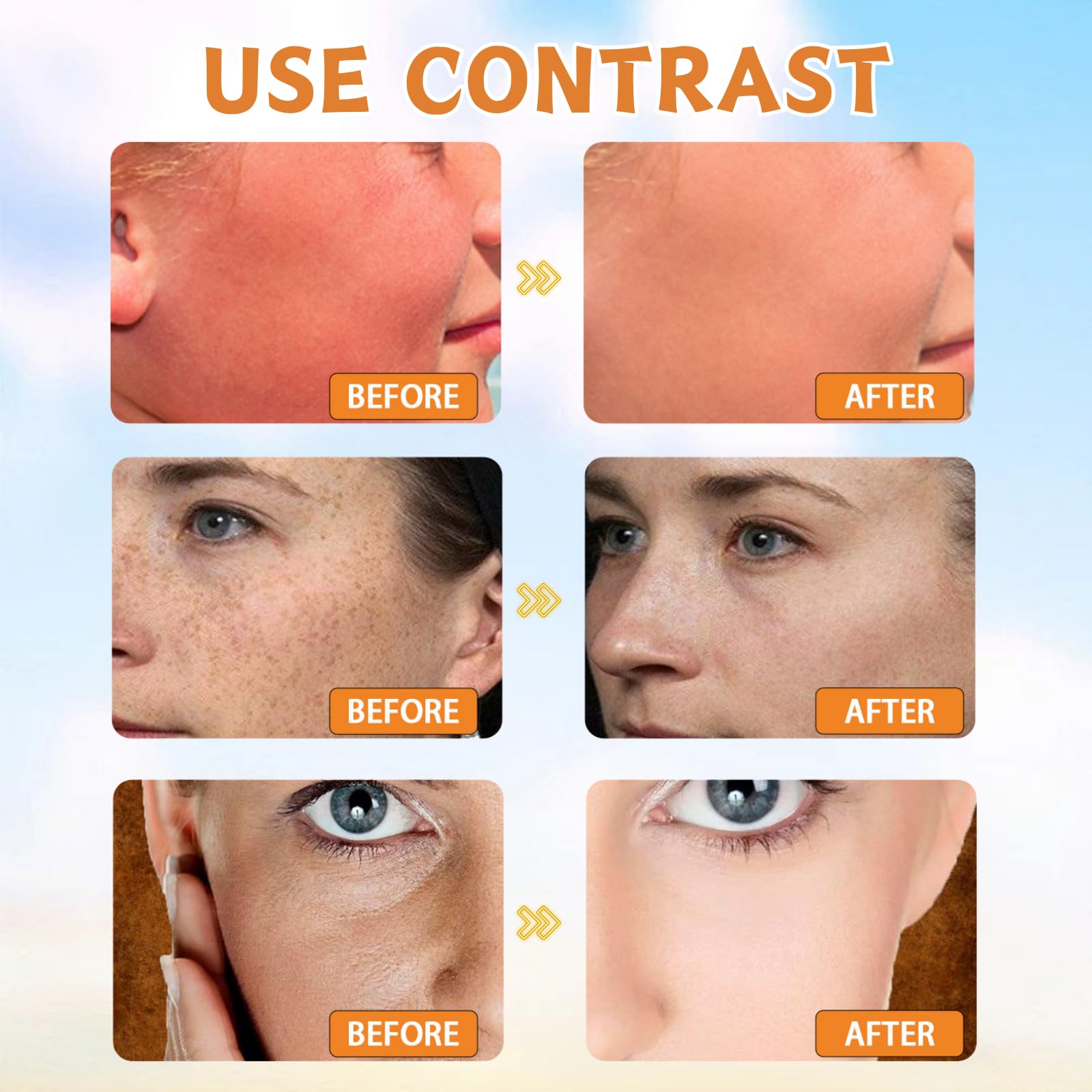 Spf 100 Face Sunscreen Moisturizer - Travel Size Sunblock - Oil Free Facial Sun Screen - Sun Screen Protector for Face & Body - Non-Greasy,No White Cast Waterproof Sunscreen Lotion -Dry Oily Skincare