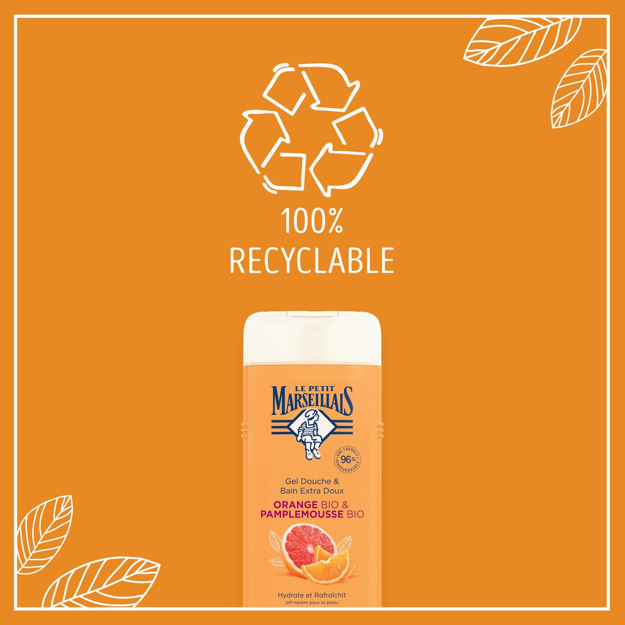 Le Petit Marseillais Shower Cream (Orange & Grapefruit)