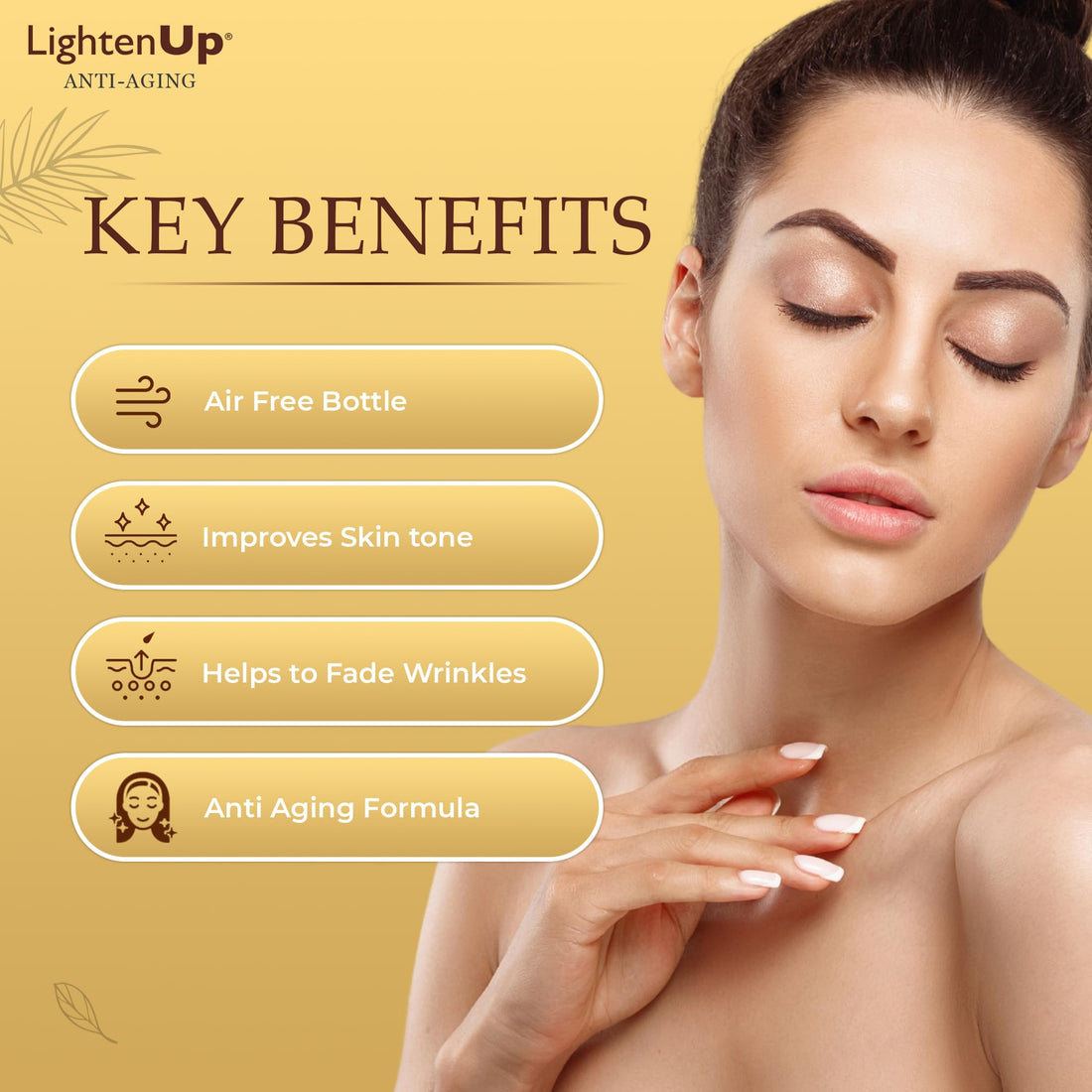 LightenUp GOLD Anti-Aging Lightening Body Lotion