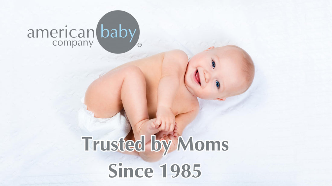 American Baby Company Fitted Pack N Play Playard Sheet 27 x 39, Soft Breathable 100% Cotton Jersey Pack and Play Sheet, Blue Stars and Moons, for Boys and Girls, Fits Most Mini Crib Mattresses