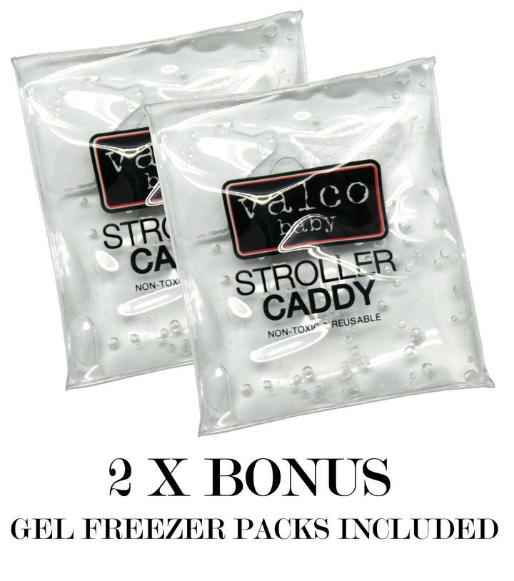 Valco Baby Stroller Caddy Organizer, Black, Universal