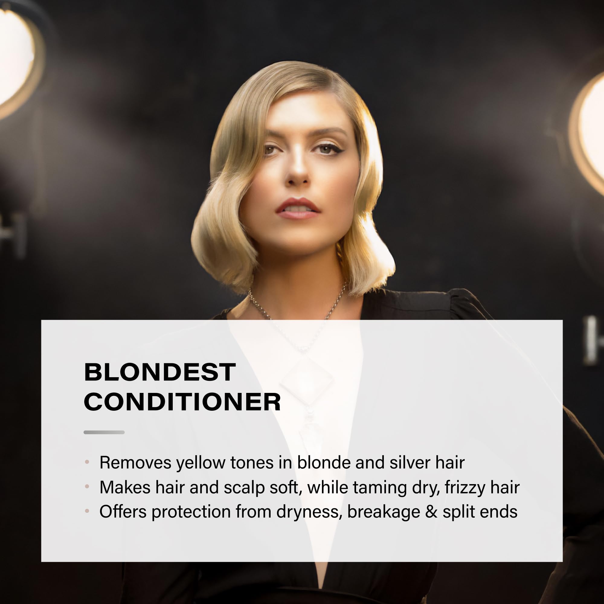 PETER COPPOLA Purple Conditioner for Blonde Hair, Neutralize Brassy Tones - Keratin Safe, Damage Repair, Smoothing, For Daily Use (3 Fl Oz)