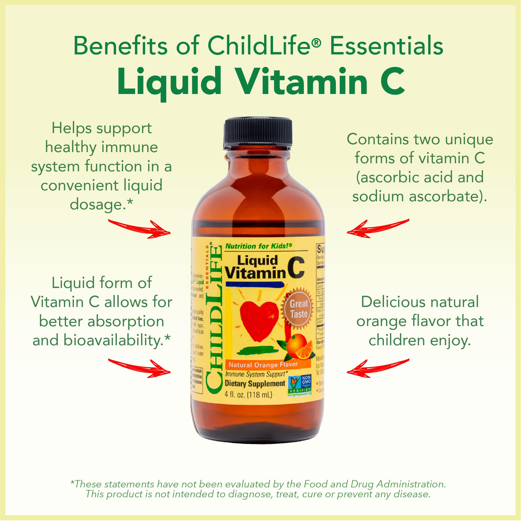CHILDLIFE ESSENTIALS Immune Support 3-Pack - Liquid Vitamin C, First Defense, and Echinacea - Immune Boosting Supplements for Infants, Toddlers, and Kids