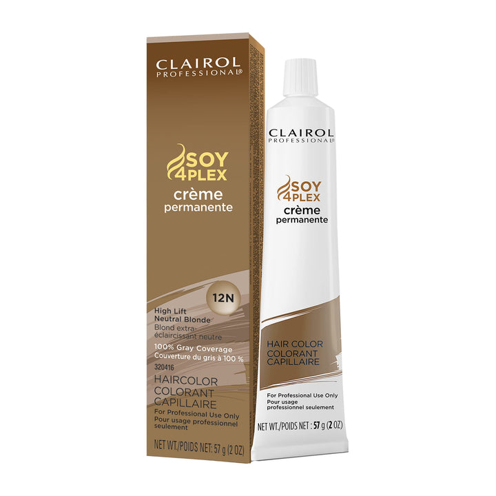 Clairol Professional Permanent CrÃƒ¨me, 12n High Lift Neutral Blonde, 2 oz.