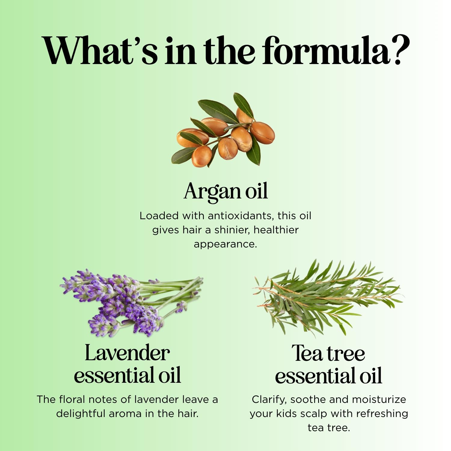 Cleansing Kids Shampoo for Dry Scalp - Dry Flaky Scalp Care Shampoo for Kids and Hair Build Up Remover with Tea Tree Oil and Rosemary Essential Oils for Hair Care - Kids Scalp Cleanser for Build Up