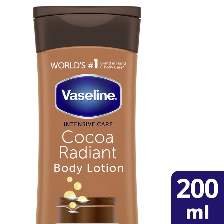 Vaseline Essential Moisture Cocoa Radiant Lotion 200 ml