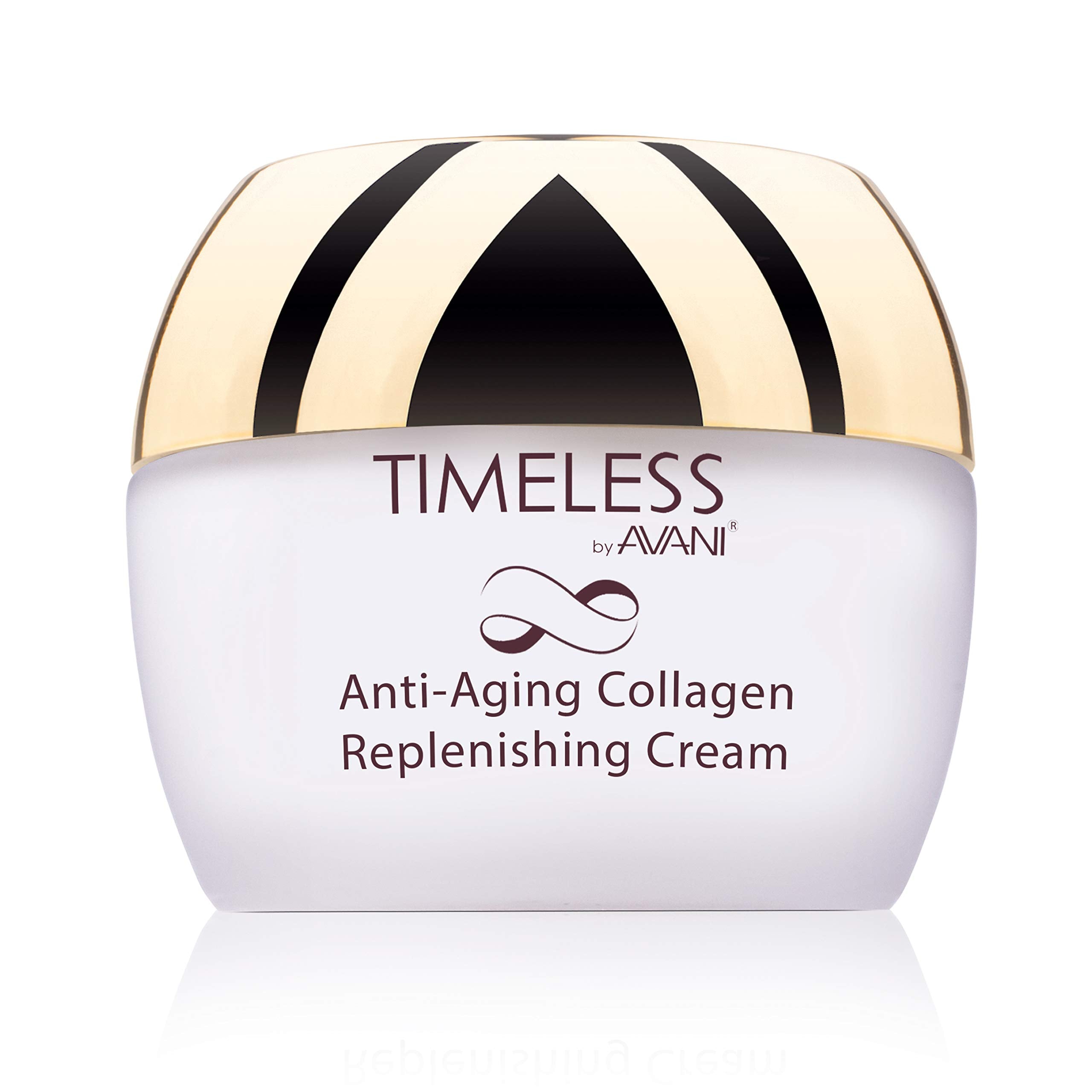 Timeless By Avani Dead Sea Cosmetics Anti-Aging Collagen Replenishing Cream âÂ‚¬Â€Œ Includes Plant Extracts, Vitamins, Antioxidants âÂ‚¬Â€Œ 1.7 Fl. Oz.