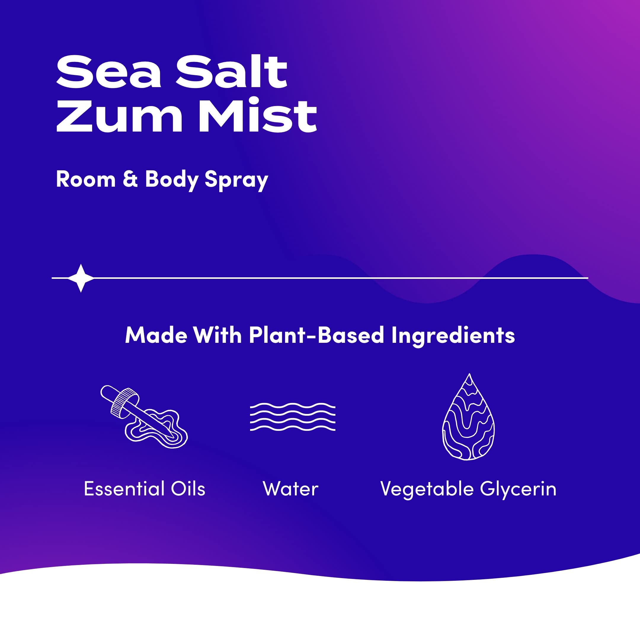 Indigo Wild Zum Mist Aromatherapy Spray, Sea Salt, 4 Fluid Ounce