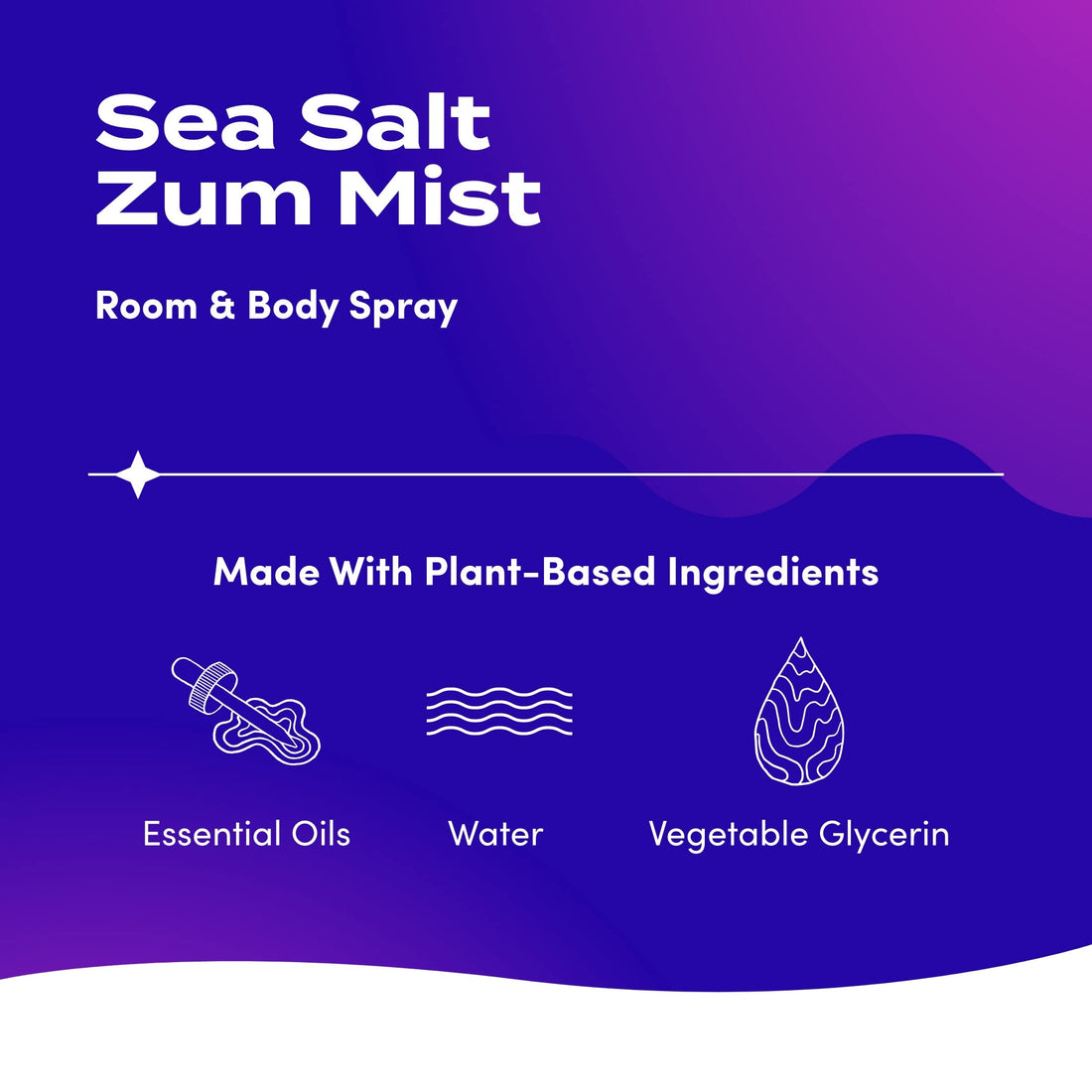 Indigo Wild Zum Mist Aromatherapy Spray, Sea Salt, 4 Fluid Ounce
