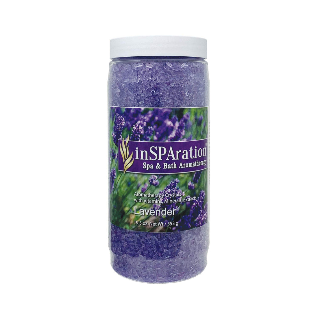 InSPAration 7463 Lavender Crystals for Spa and Hot Tubs, 19 oz