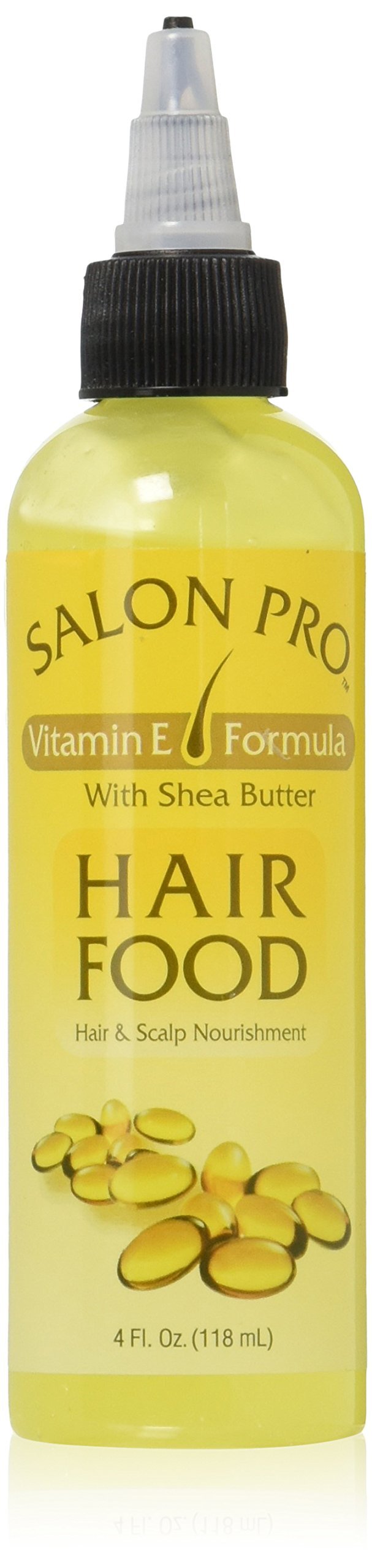 Salon Pro Hair Food, Vitamin E Formula With Shea Butter, 4 Ounce