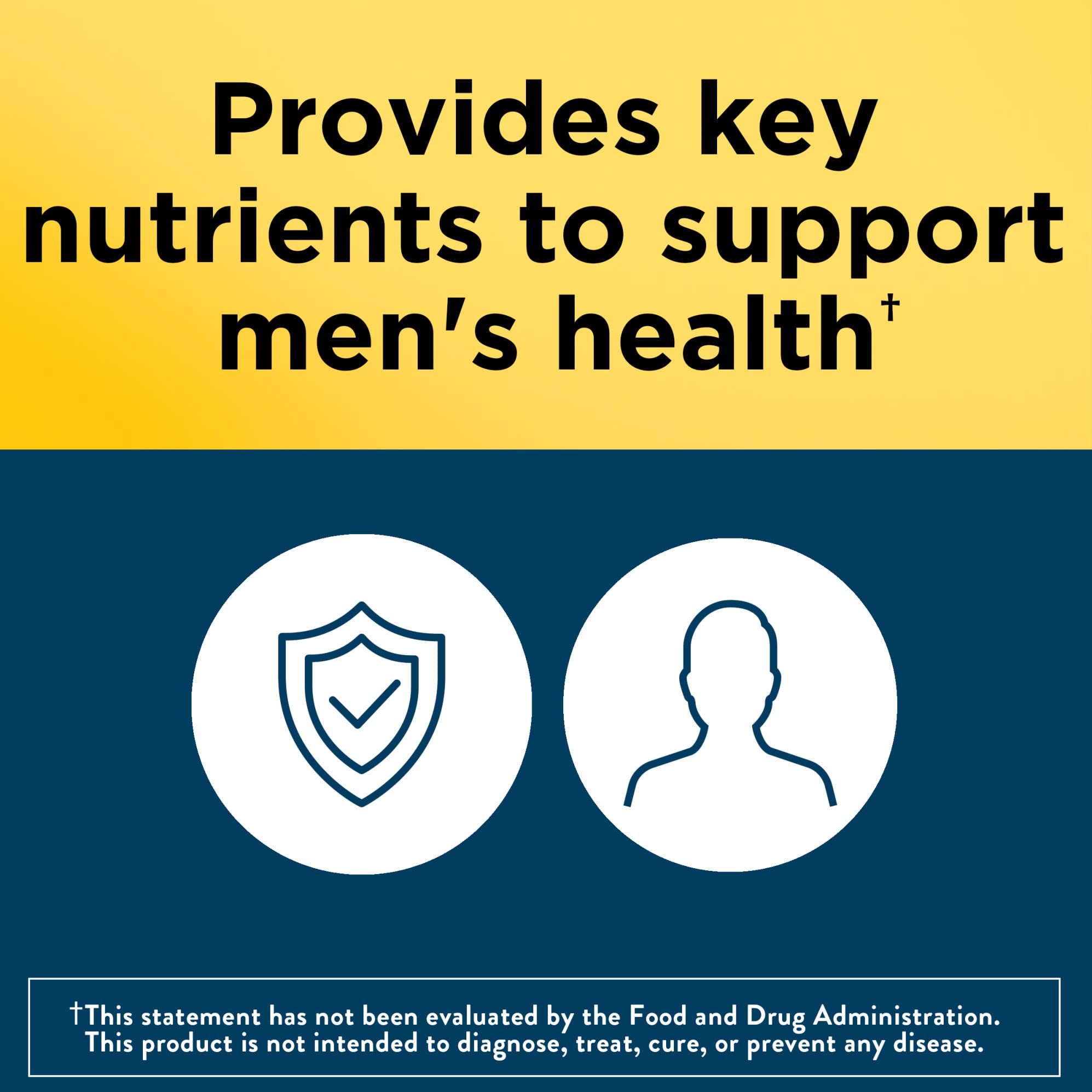 Nature Made Multi for Him, Multivitamin for Men for Energy Metabolism Support, Mens Multivitamins, 70 Gummy Vitamins and Minerals, 35 Day Supply