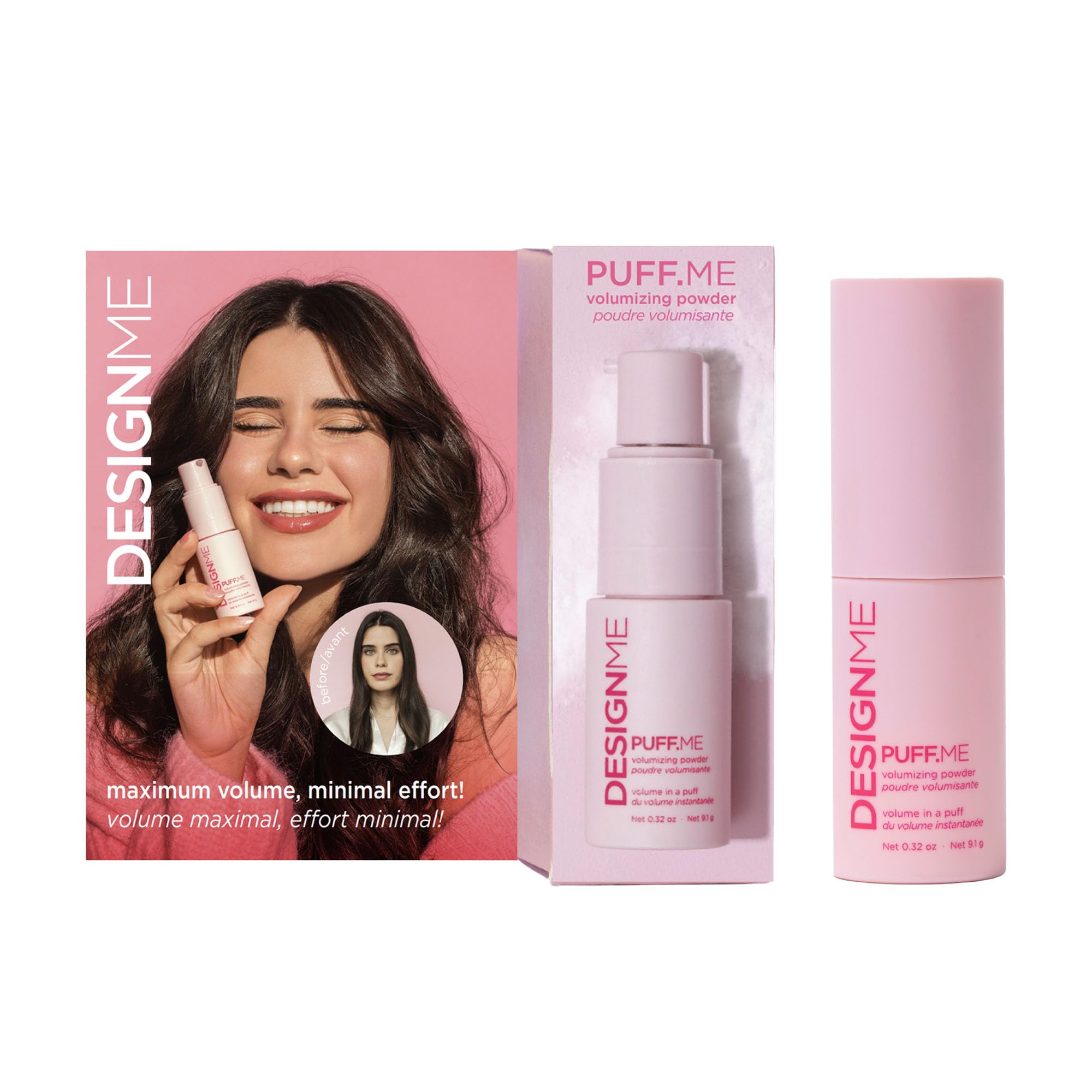 Design.ME Puff ME Volumizing Cloud Mist, 0.32 Ounce