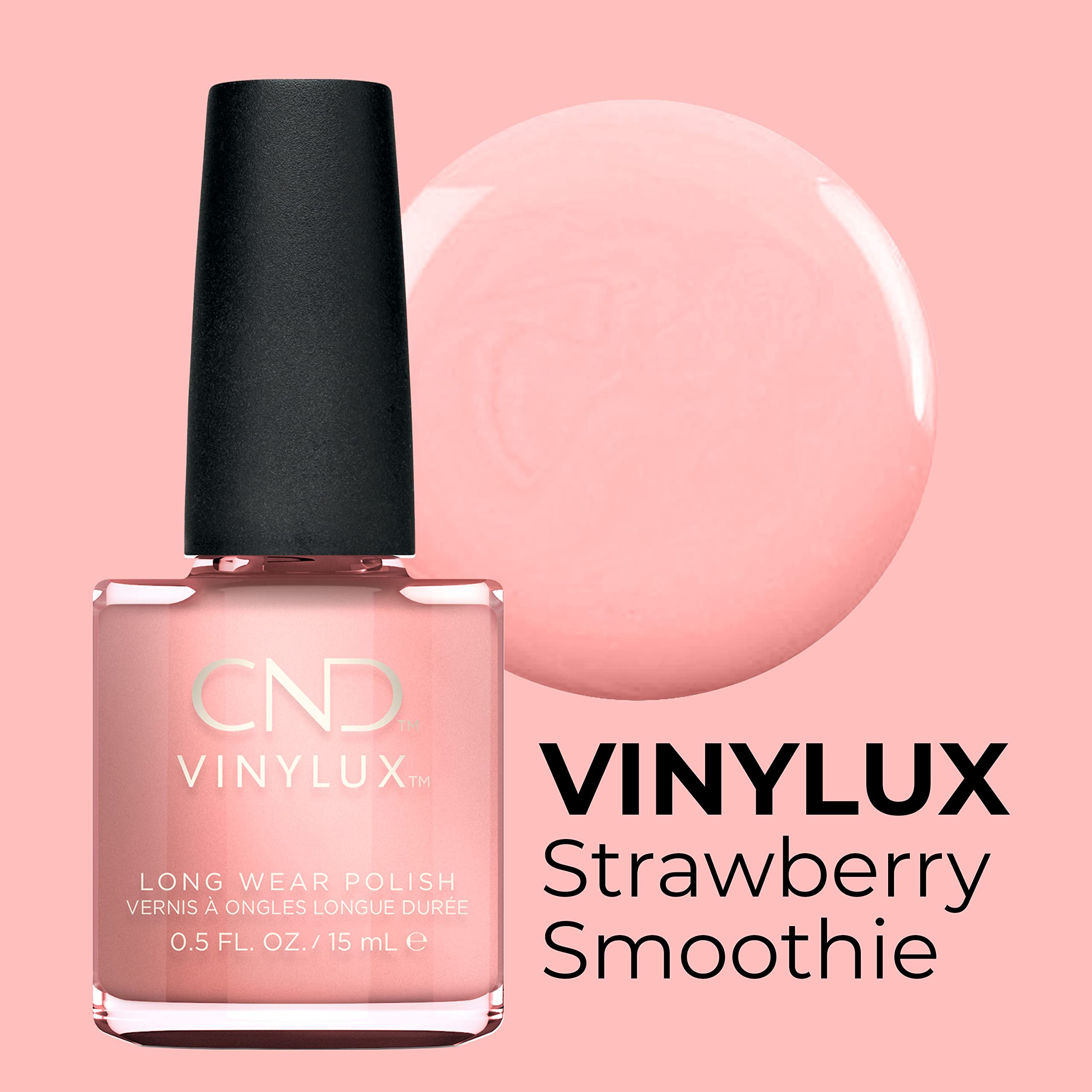 CND VINYLUX Strawberry Smoothie Nail Lacquer