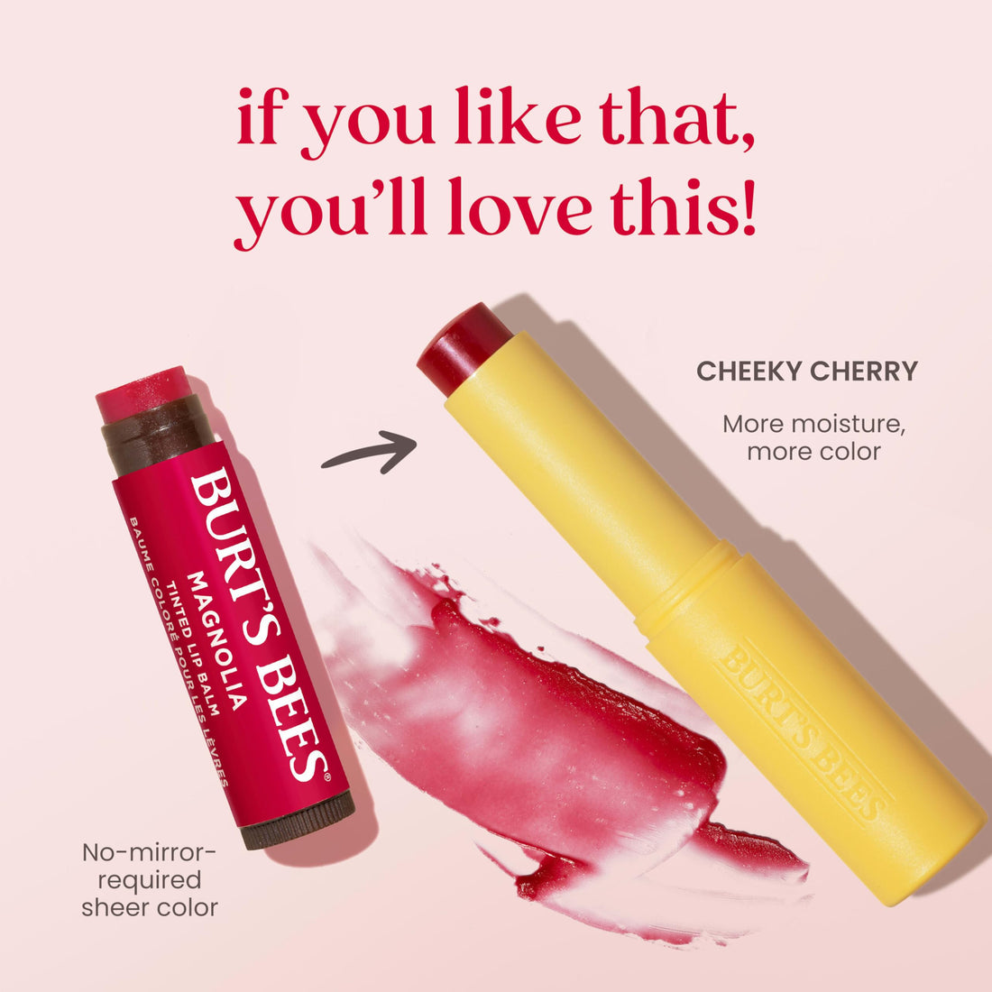 Burt's Bees Boosted Balm Cheeky Cherry 0.16oz