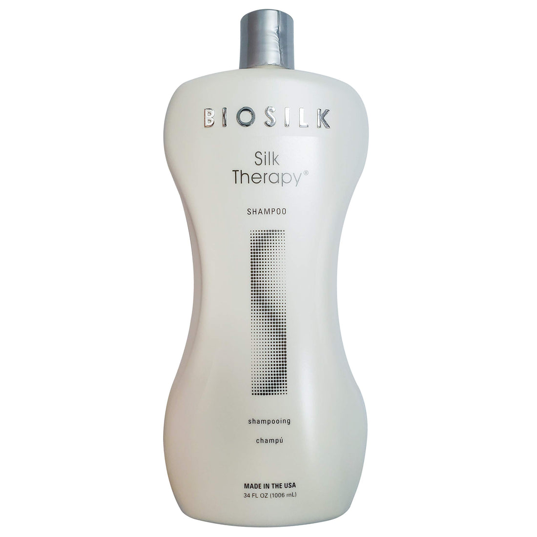 Biosilk Silk Therapy Shampoo and Conditioner 34oz with Two Pumps Bundle