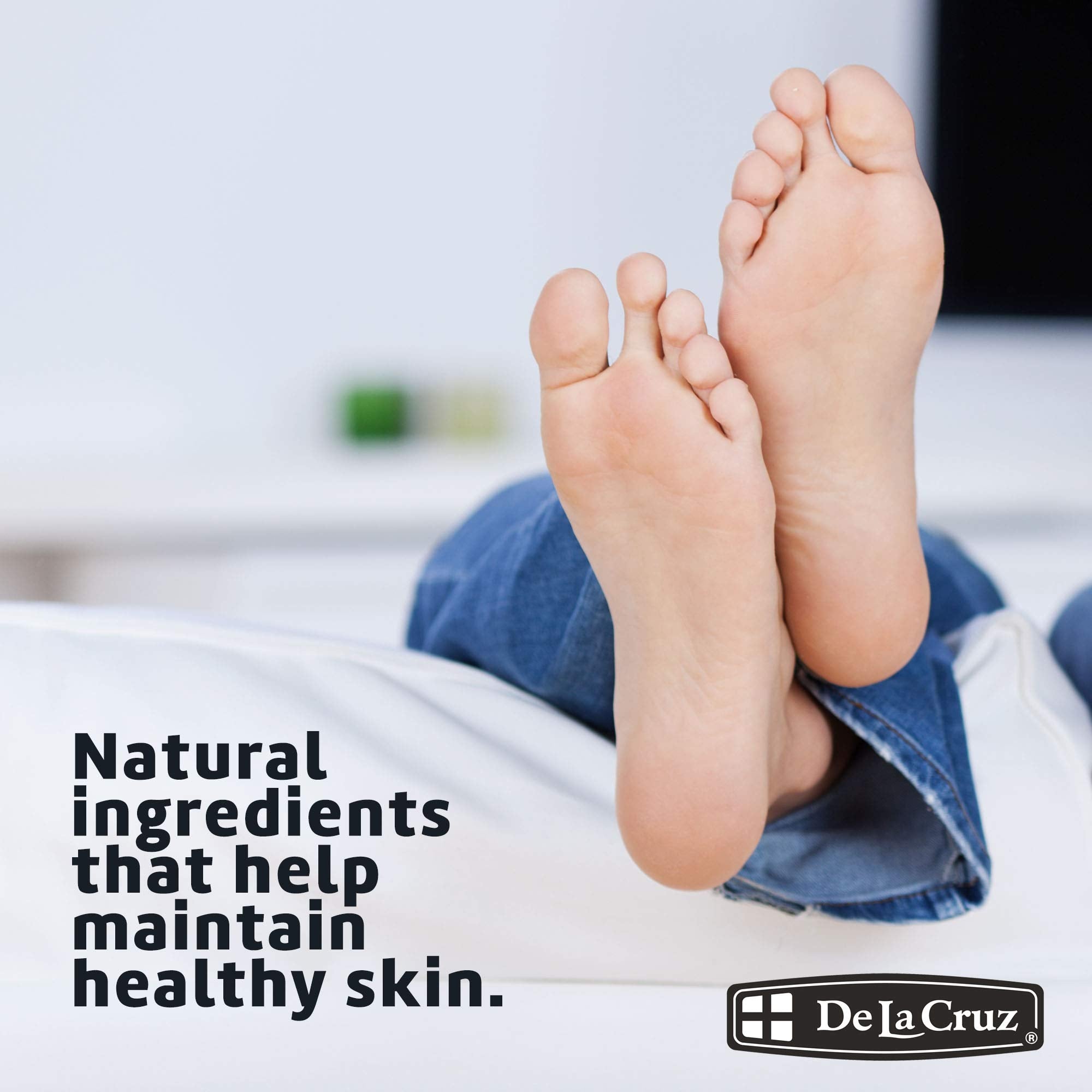 De La Cruz Arnica Salve, Foot Cream for Dry and Cracked Feet and Moisturizing Hand Salve for Dry Hands, 24 Hour Moisture for Dry and Rough Skin - JUMBO SIZE 5.5 OZ