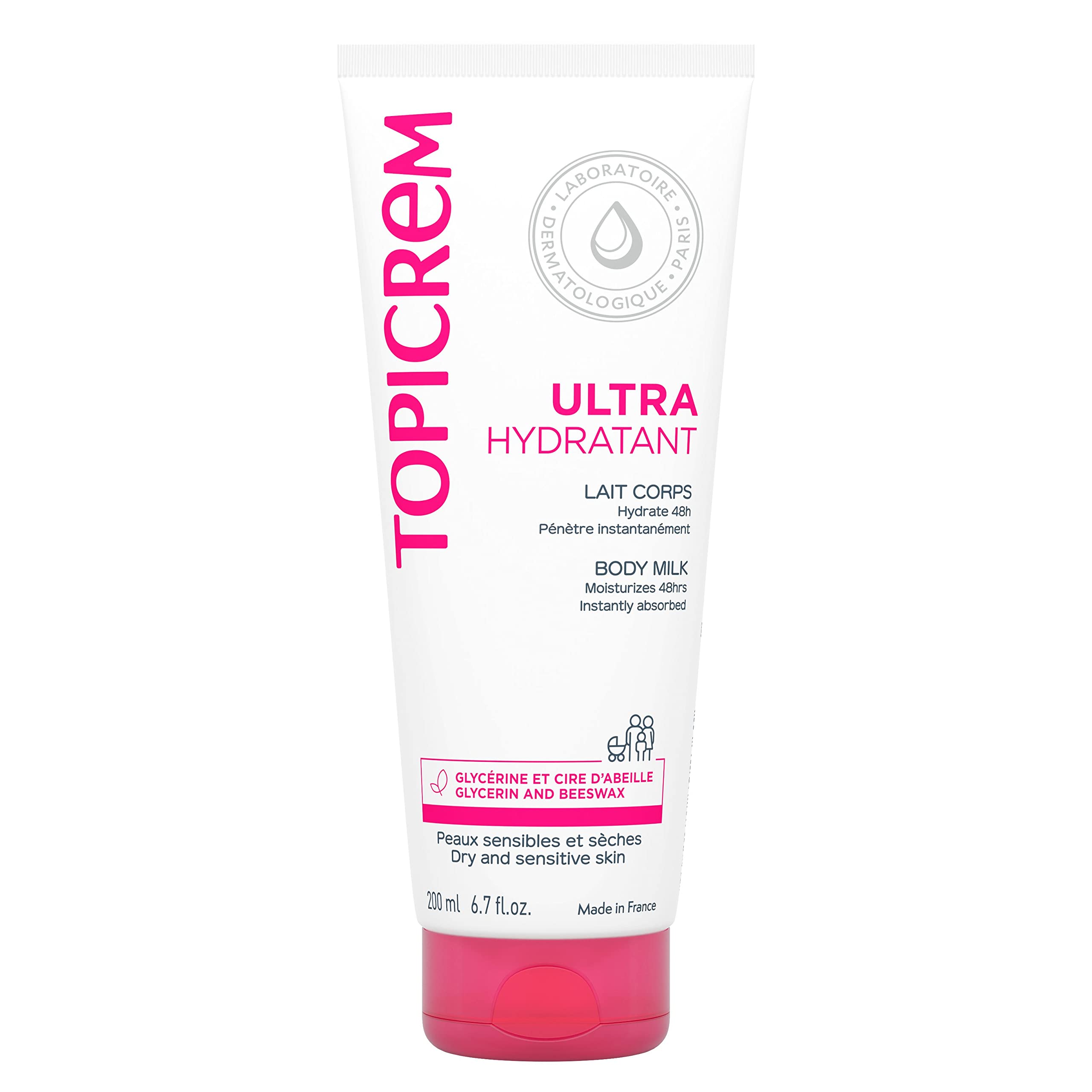 Topicrem Essentials Ultra-Moisturizing Body Milk 200ml by Topicrem