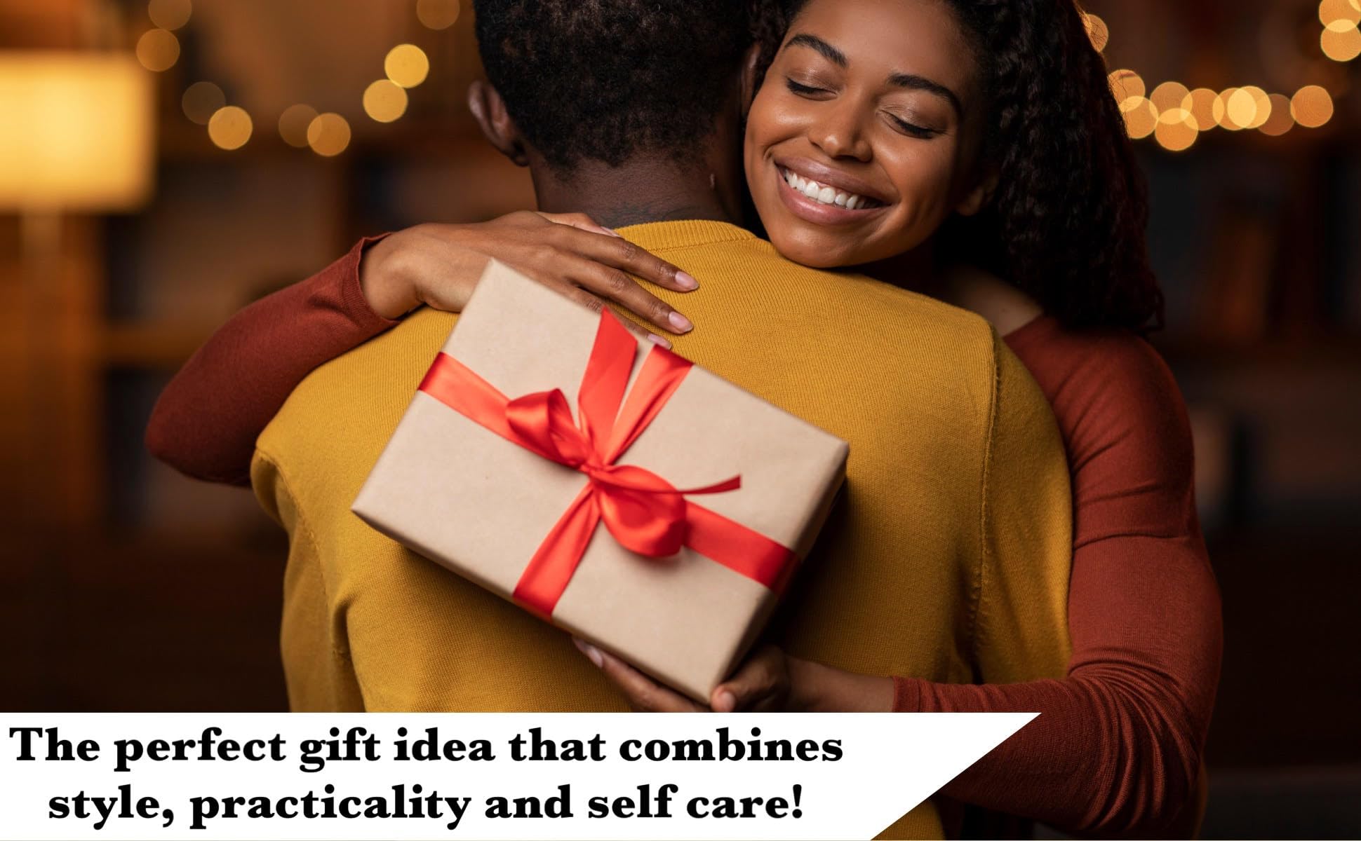 GBS Double Edge Safety Razor Set - Butterfly Open DE Shaving Razor Long Handle w/Black Rubber Coated Grip + Leather Protective Travel Case + 10 DE blades Included Complete Wet Shaving Razor Gift Set