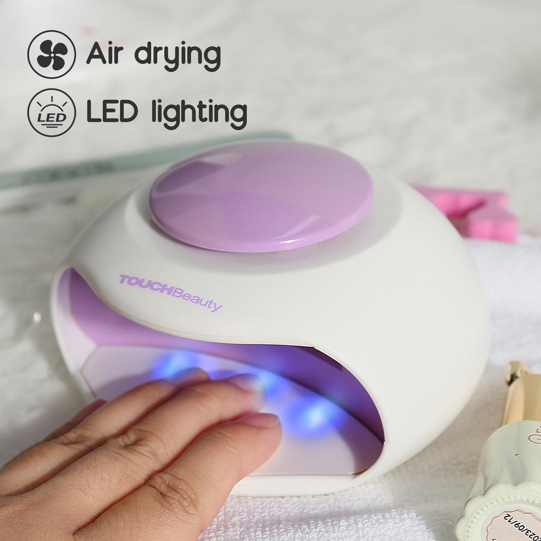 Touch Beauty Electric Nail Dryer With Wind Good For Regular Nail Polish Dryer