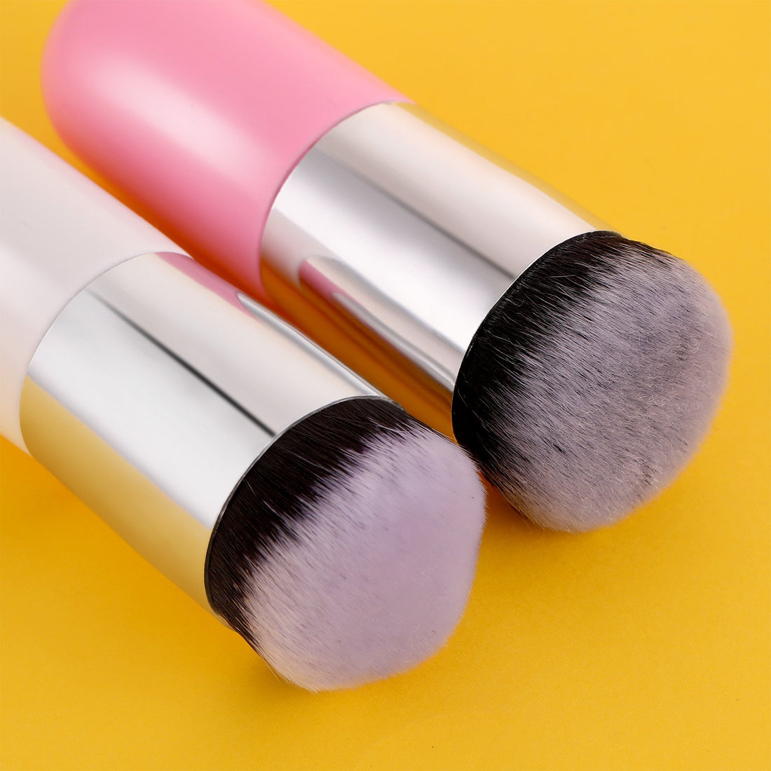 Boao 2 Pieces Foundation Brush Flat Cream Makeup Brushes Cosmetic Make-Up Brush