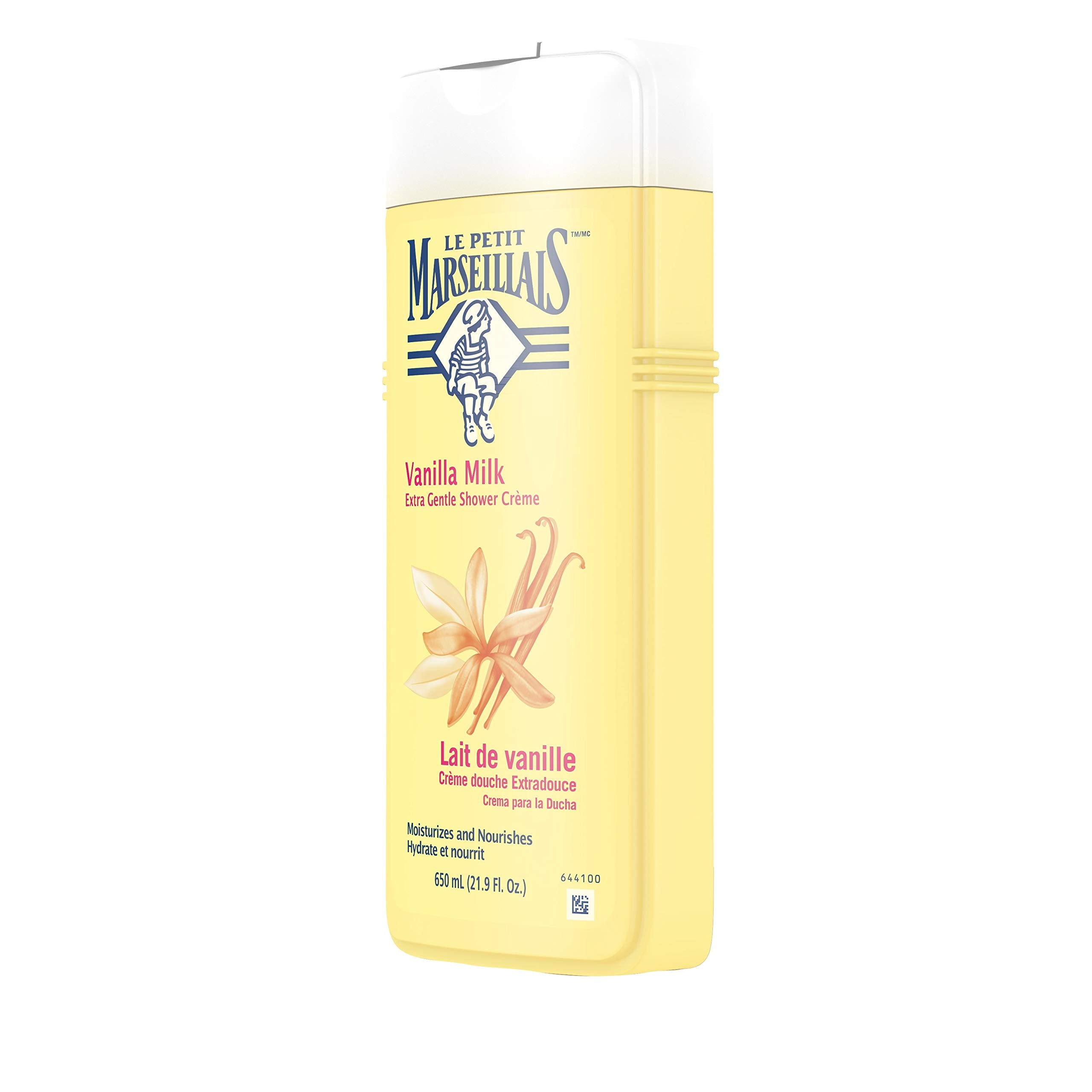 Le Petit Marseillais Extra Gentle Shower Cream, Vanilla Milk, 22 Fluid Ounce