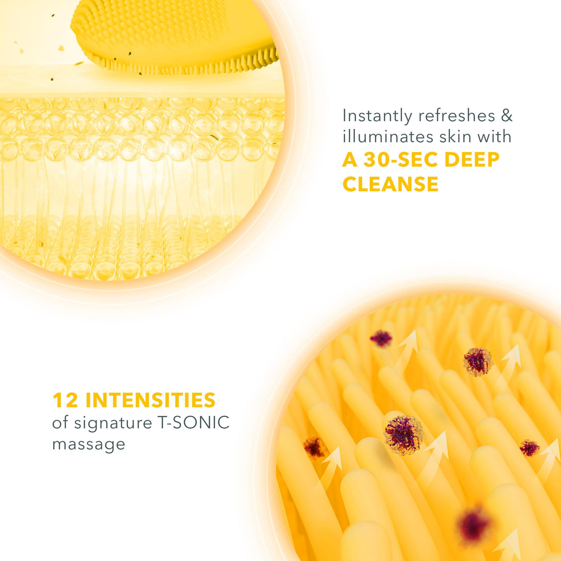 FOREO LUNA Mini 3 Facial Cleansing On The Go - Sunflower Yellow