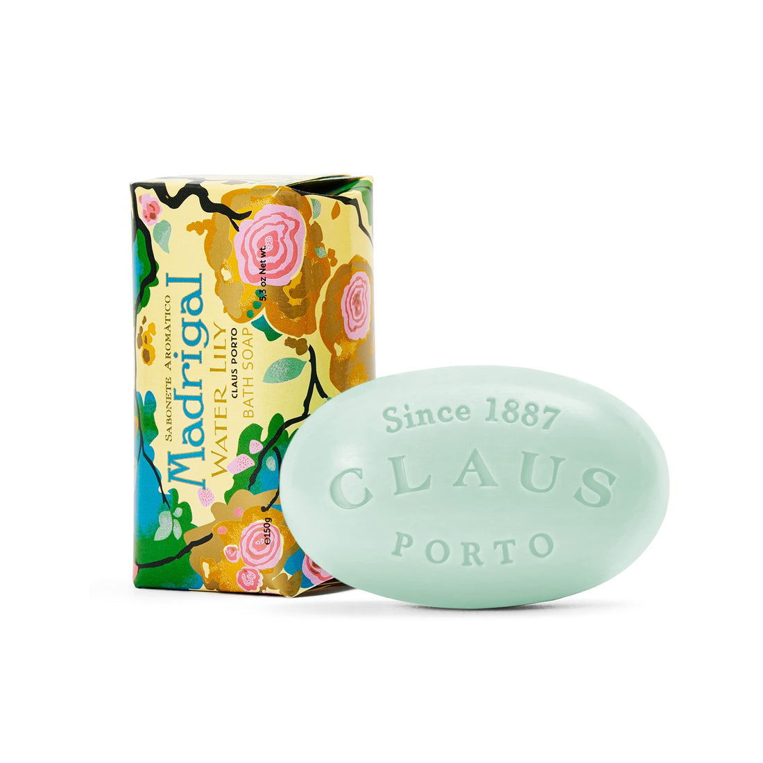 Claus Porto Madrigal Water Lily, 5.3 Ounce